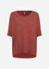 SC-BIARA 96 Bluse Rust rød