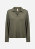 SC-BIARA 159 Bluse Mørkegrøn