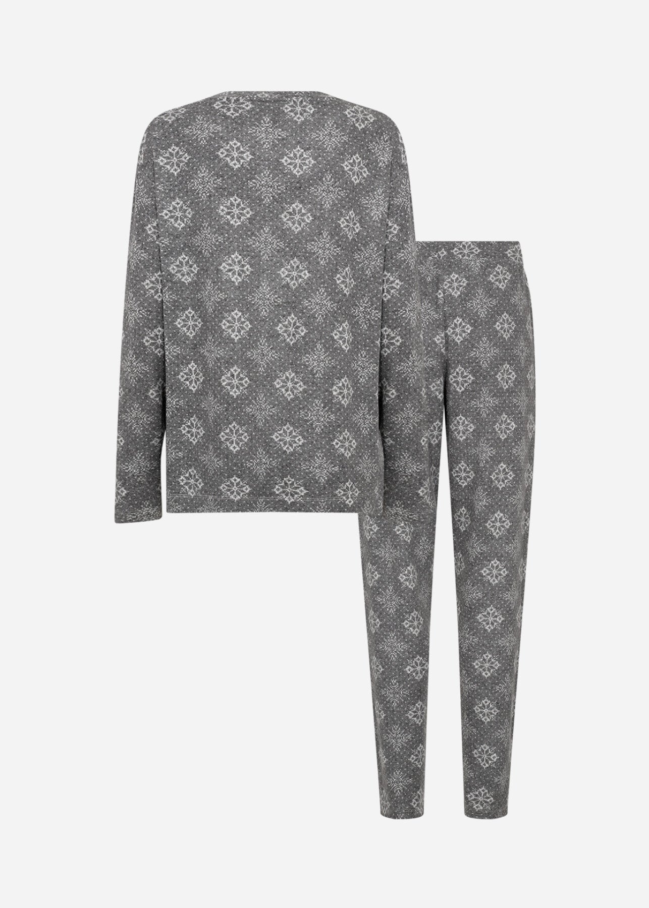 SC-BIARA AOP SET 150 Pyjamas Grå