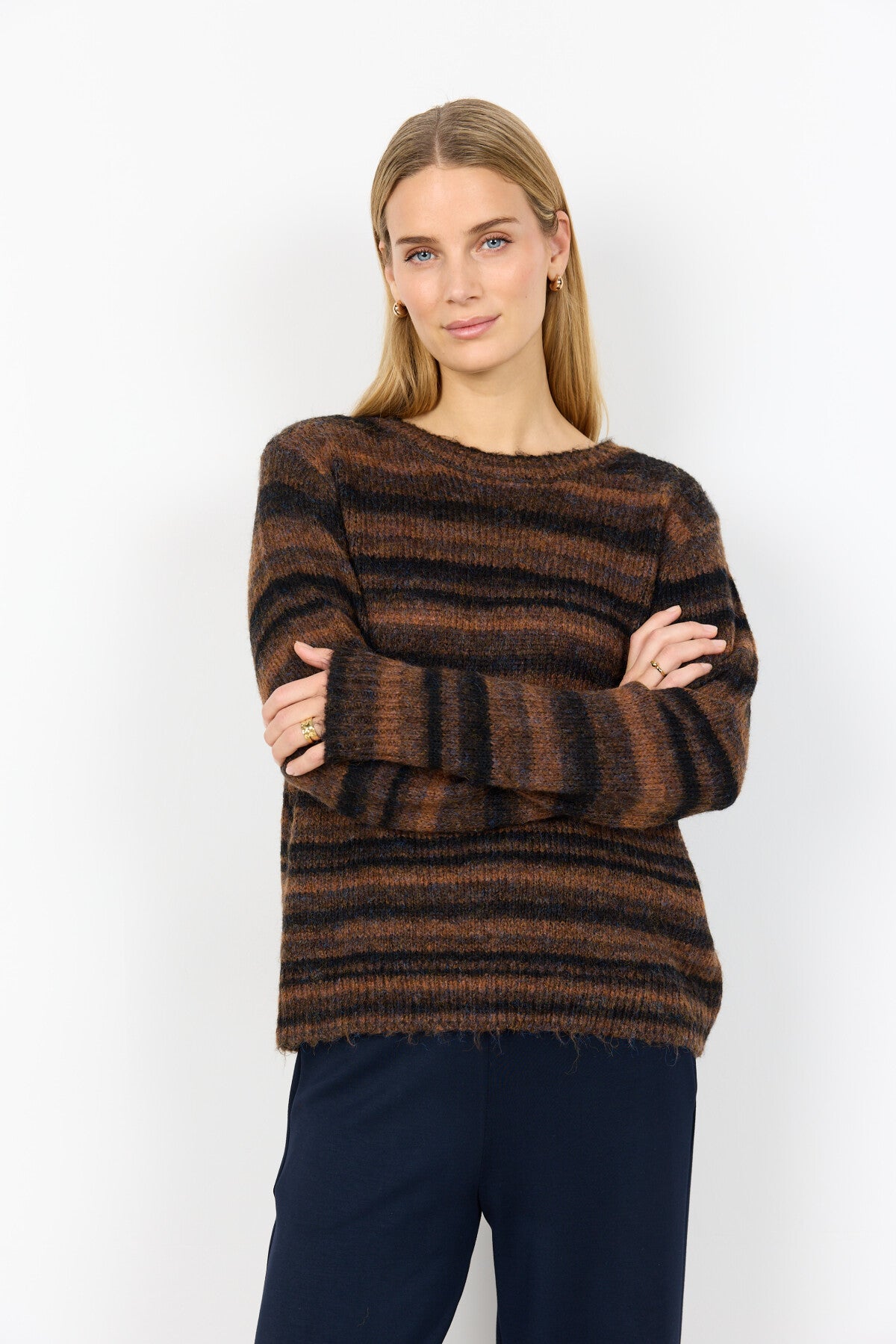 SC-ARENSE 1 Pullover Brun