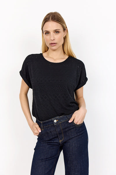 SC-SATINE 2 T-shirt Sort