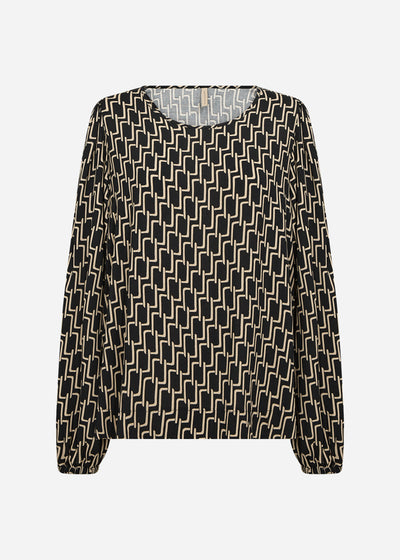 SC-VARLA 1 Bluse Sort