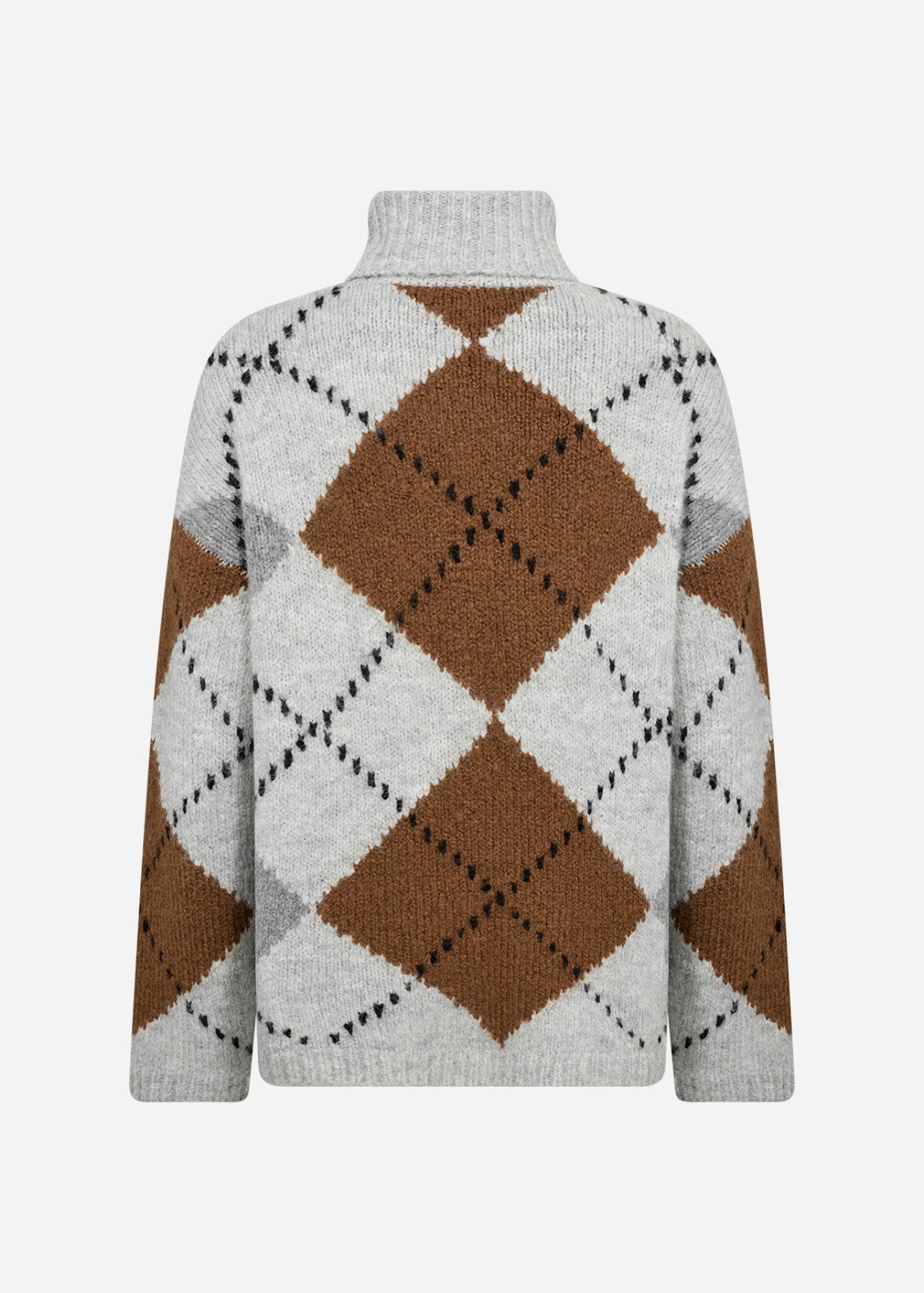 SC-ACACIE 2 Pullover Lys grå