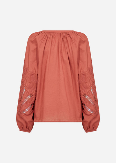 SC-CALISTE 21 Bluse Rust rød