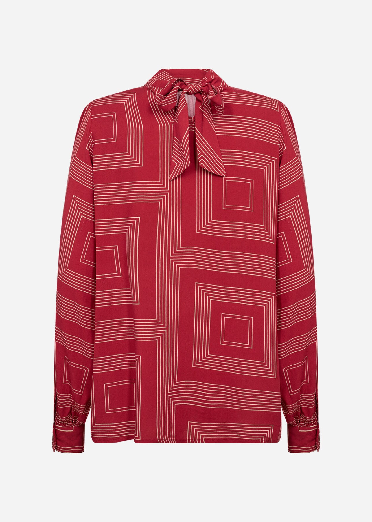 SC-ANNABEL 2 Bluse Rød