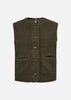 SC-SHAIMA 10 Vest Mørkegrøn