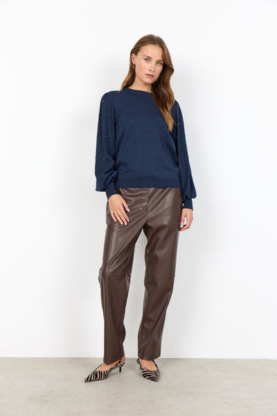 SC-DOLLIE 802 Pullover Mørk blå