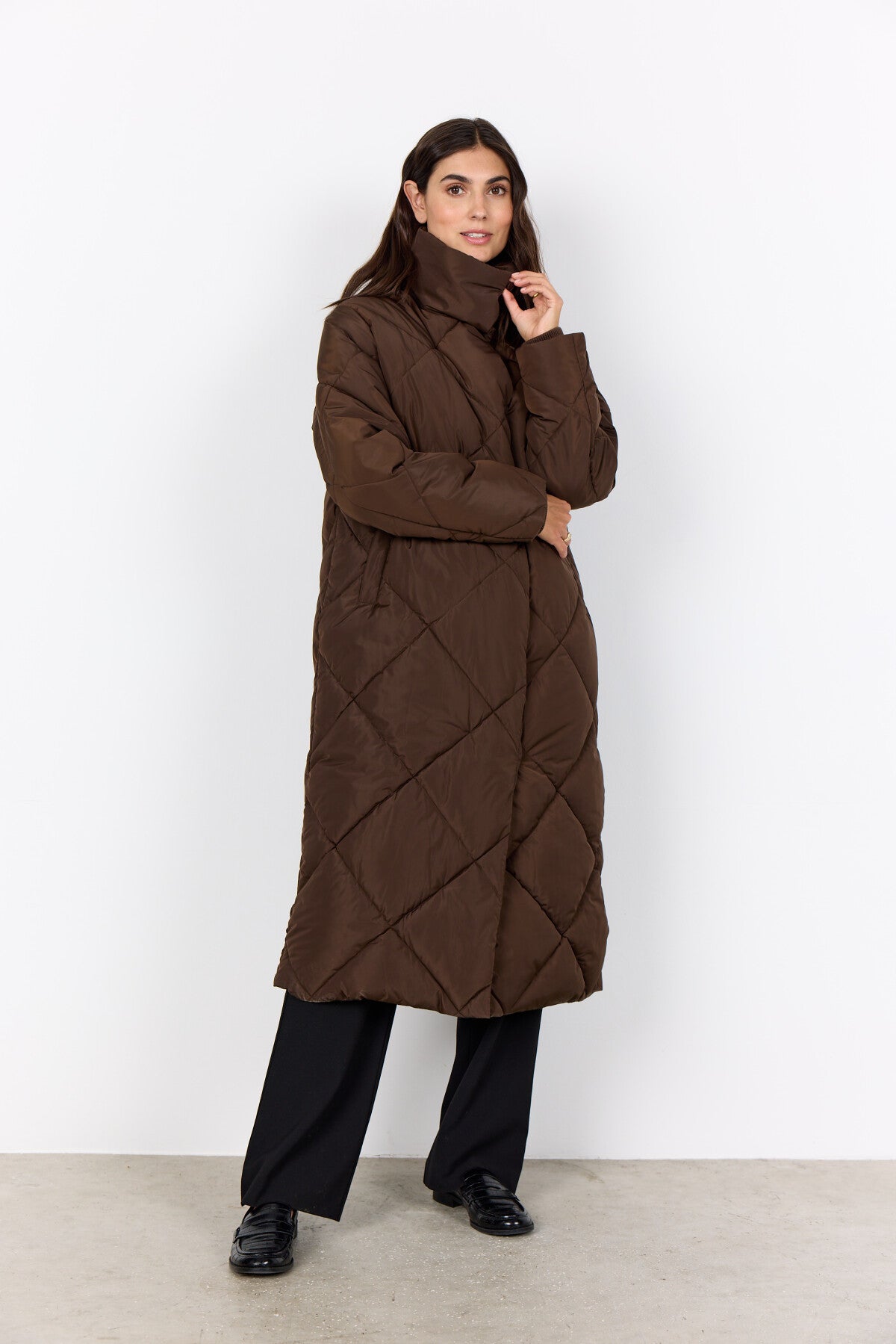 SC-NINA 31 Jakke Mørk brun