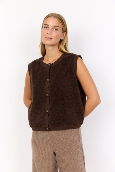 SC-ONYX 6 Vest Mørk brun
