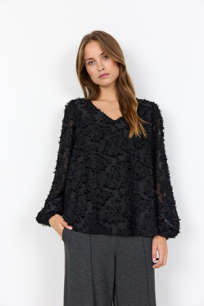 SC-ALTHEA 2 Bluse Sort