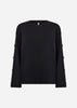 SC-BANU 267 Bluse Sort