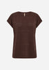 SC-SATINE 2 T-shirt Mørk brun