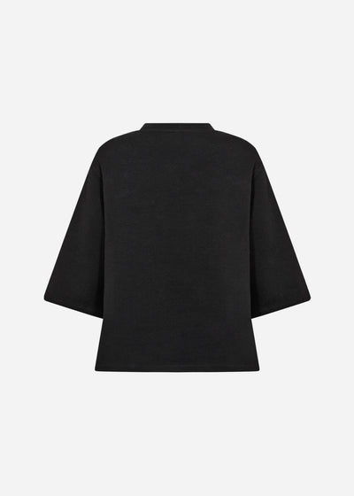 SC-ANGELIN 5 Bluse Sort