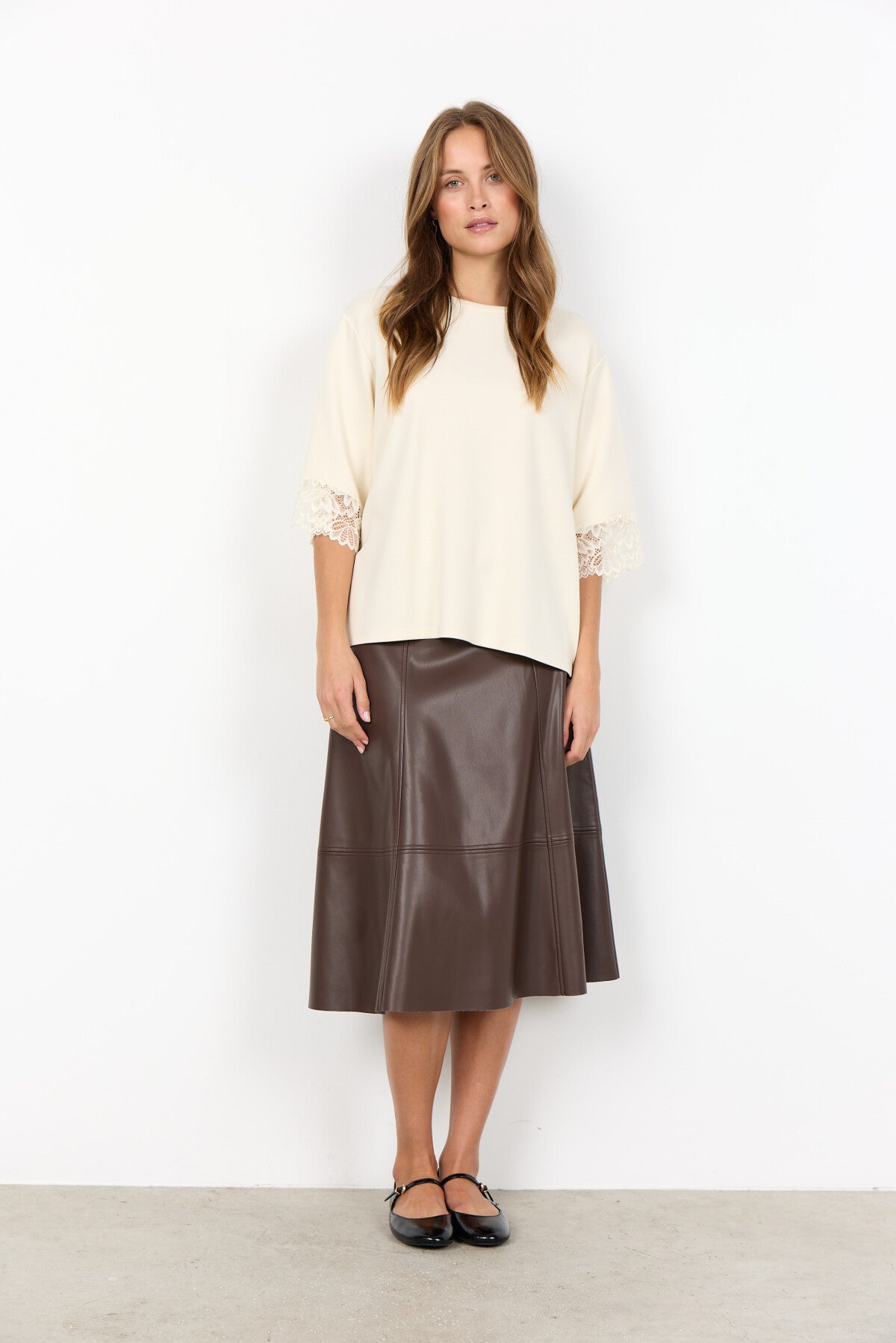 SC-BANU 266 T-shirt Creme