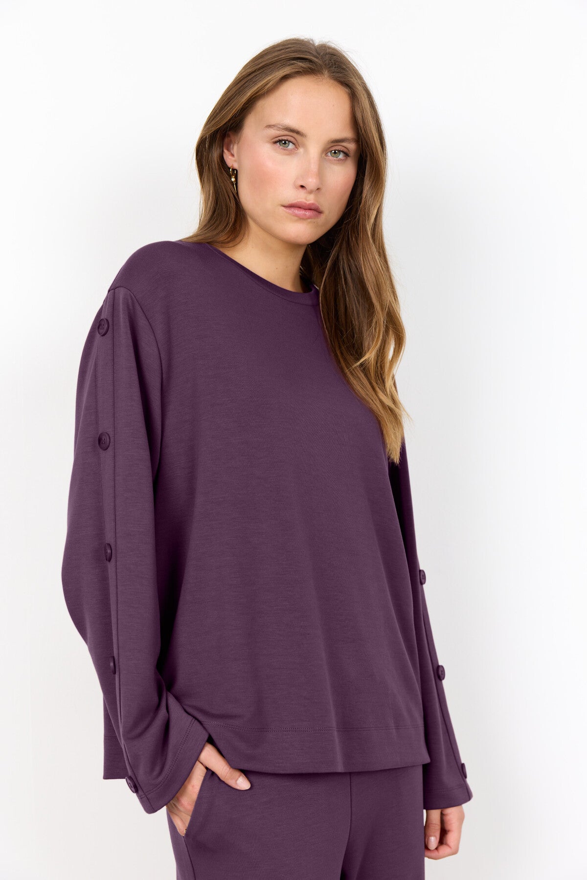 SC-BANU 267 Bluse Lilla