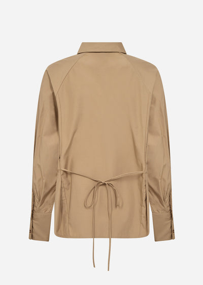 SC-NETTI 109 Skjorte Mørk sand