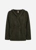 SC-HERLA 4 Cardigan Mørkegrøn