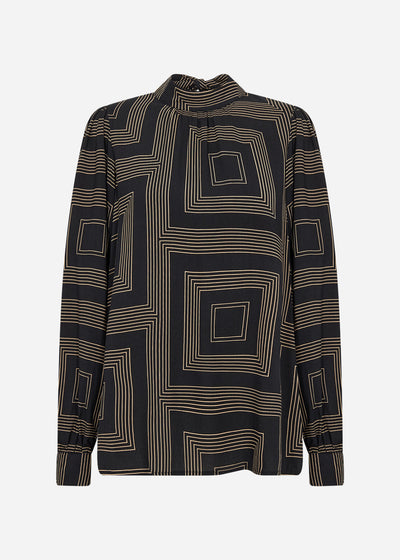 SC-ANNABEL 2 Bluse Sort