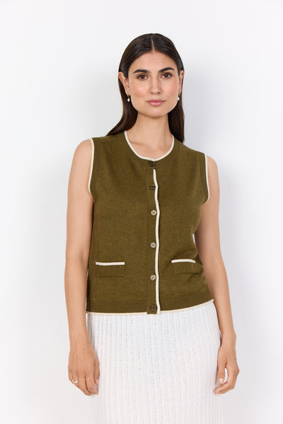 SC-DOLLIE 792 Vest Oliven
