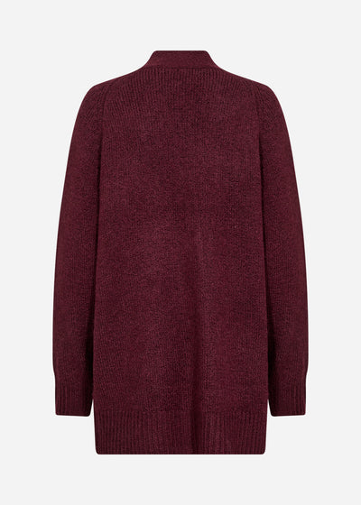 SC-GUNNA 13 Cardigan Bordeaux