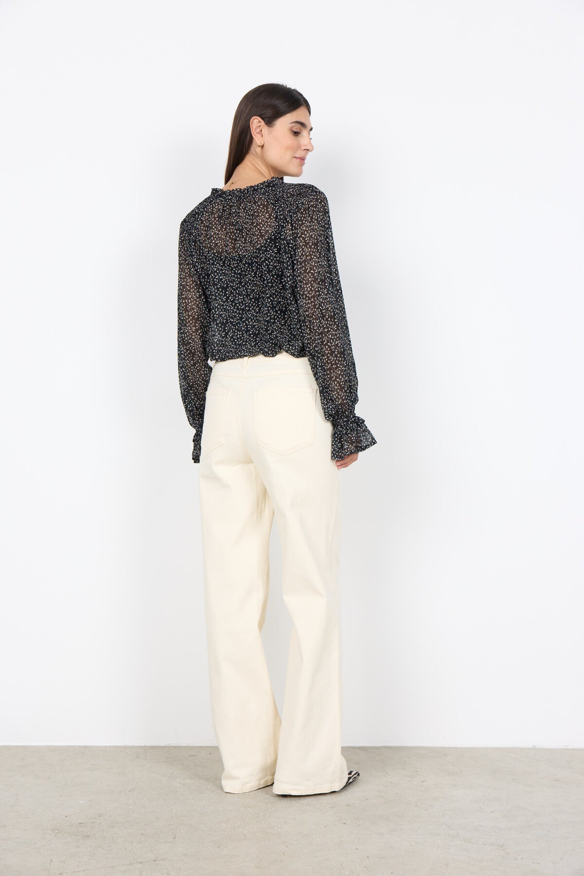 SC-BEBBIE 2 Skjorte Sort