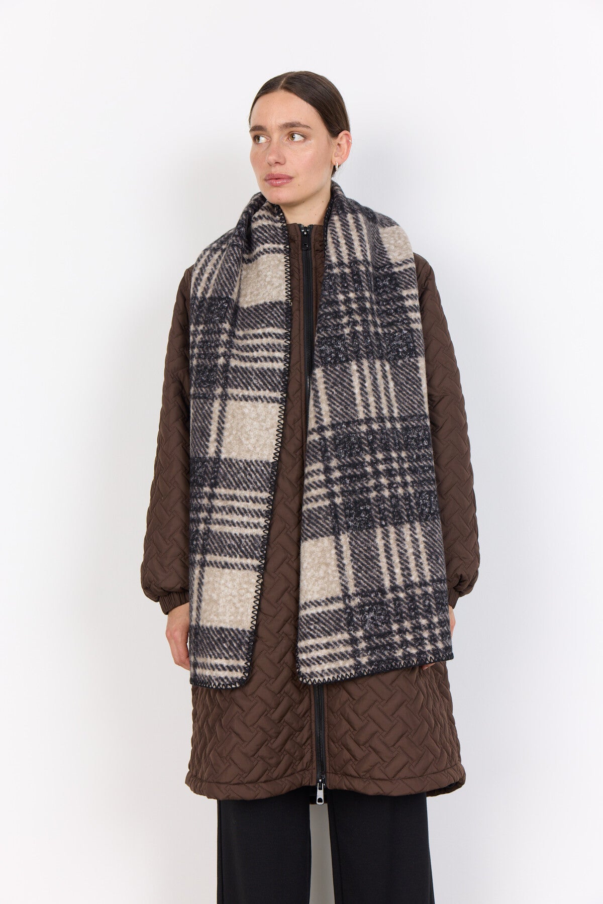 SC-SEVARA 1 Tørklæde Creme