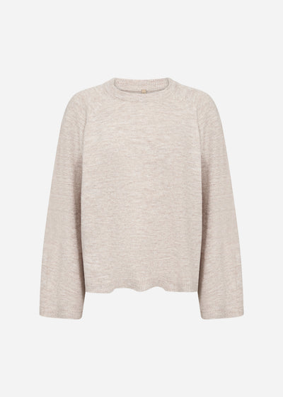 SC-ORLEAN 4 Pullover Mørk sand