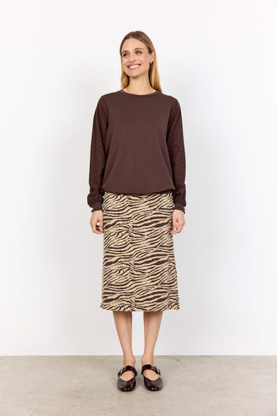 SC-BANU 247 Sweatshirt Mørk brun