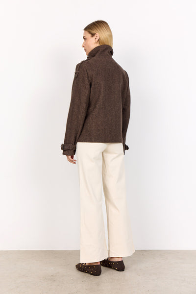 SC-SHAKIRA 1 Jakke Mørk brun