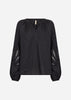 SC-CALISTE 21 Bluse Sort