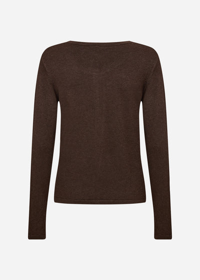 SC-DOLLIE 446 Cardigan Mørk brun