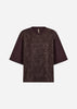 SC-BANU 345 T-shirt Mørk blomme