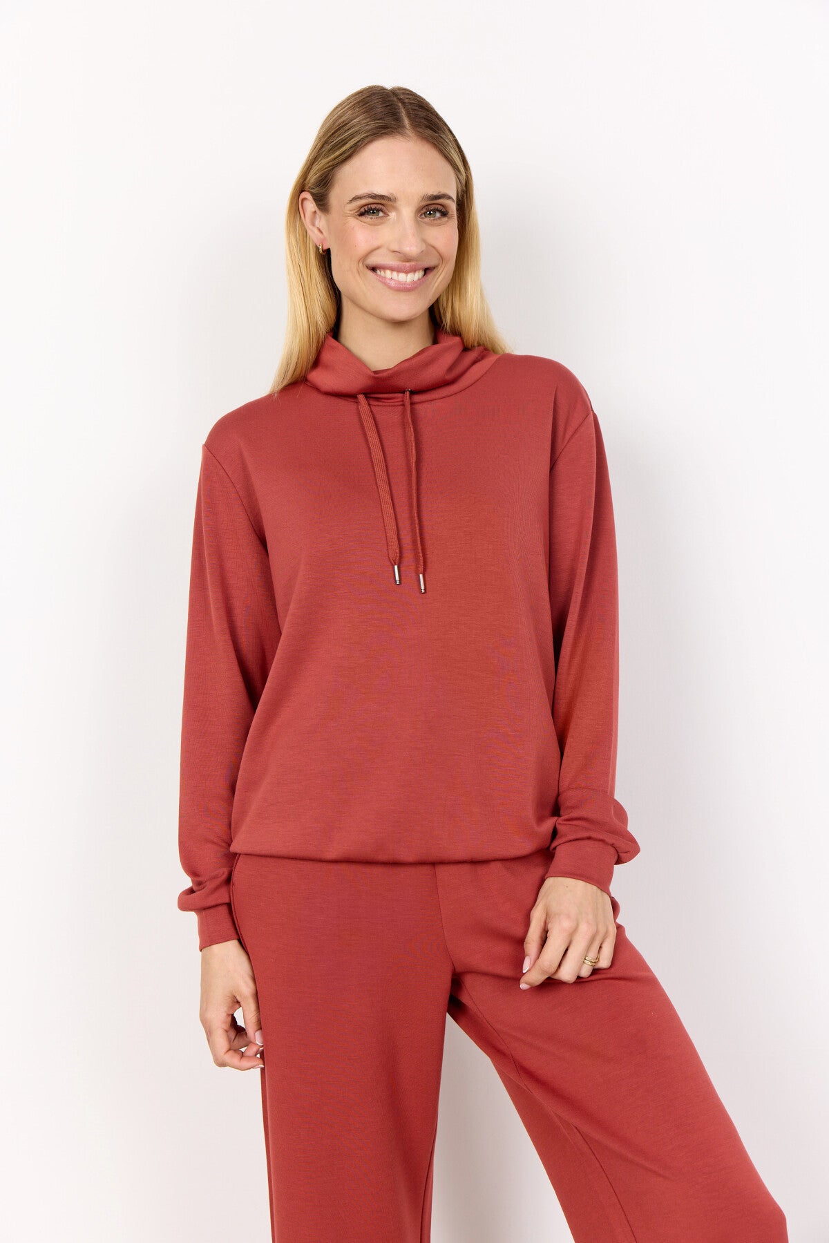 SC-BANU 125 Sweatshirt Rust rød