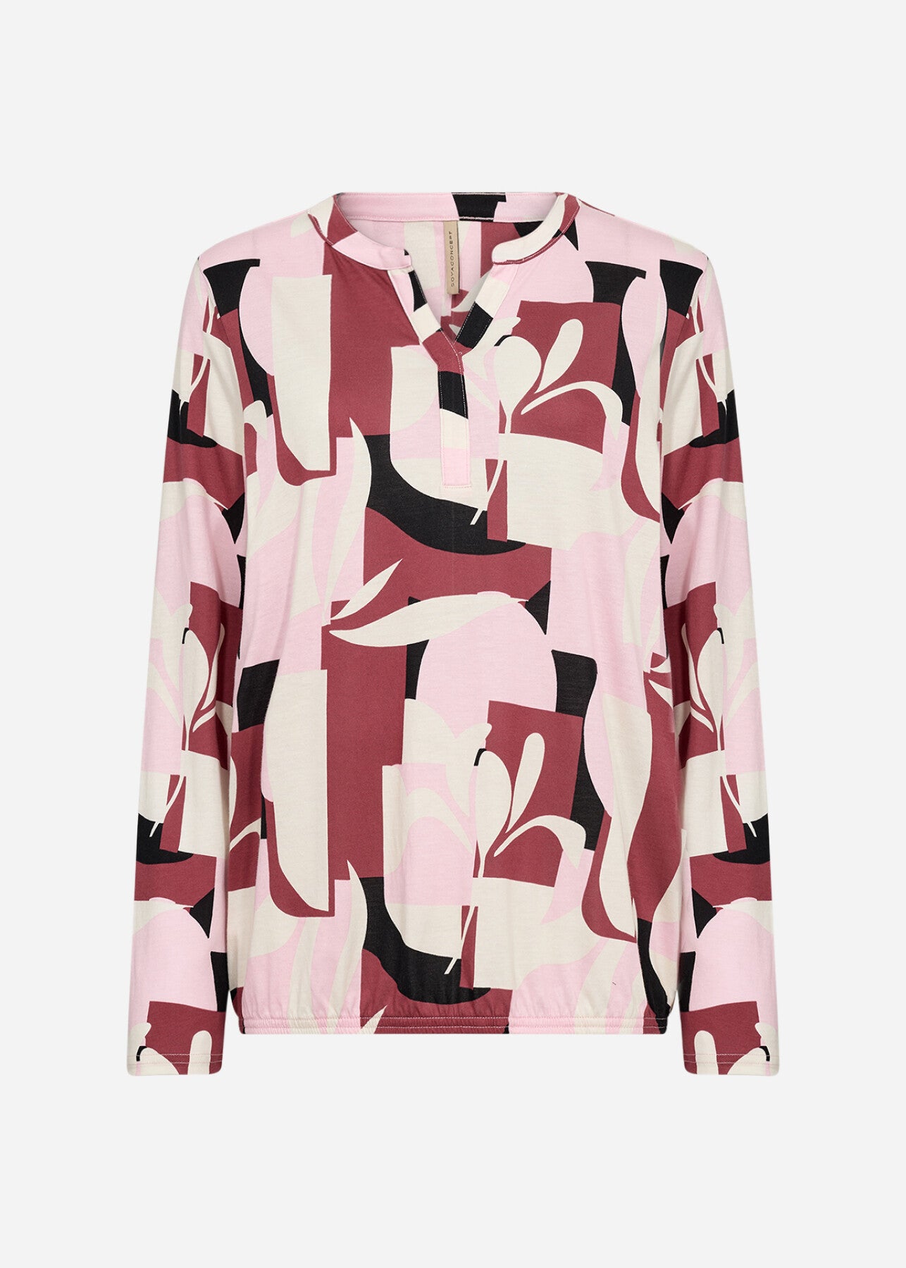 SC-FELICITY AOP 531 Bluse Lyserød