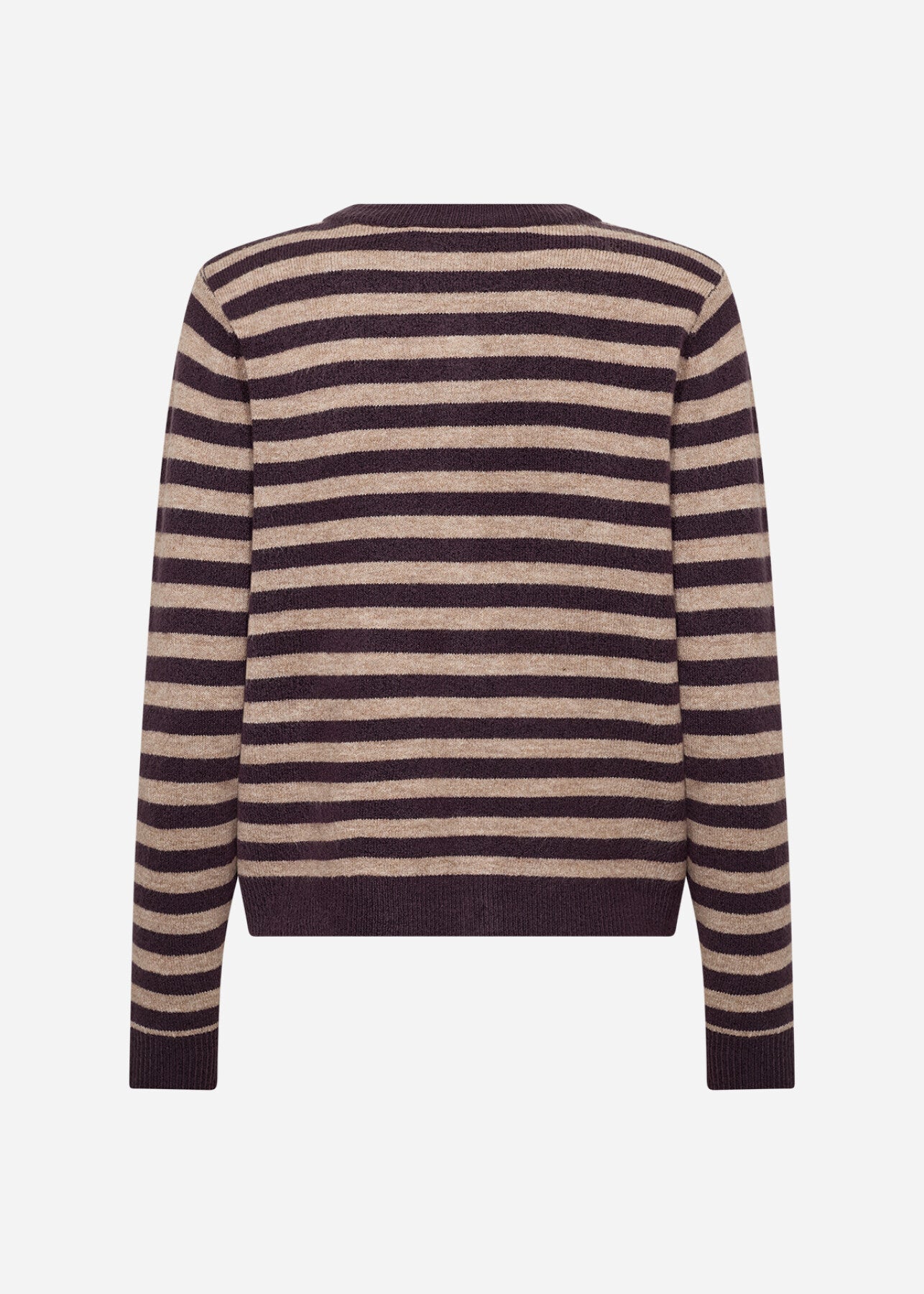 SC-ORLEAN STRIPE 13 Cardigan Lilla