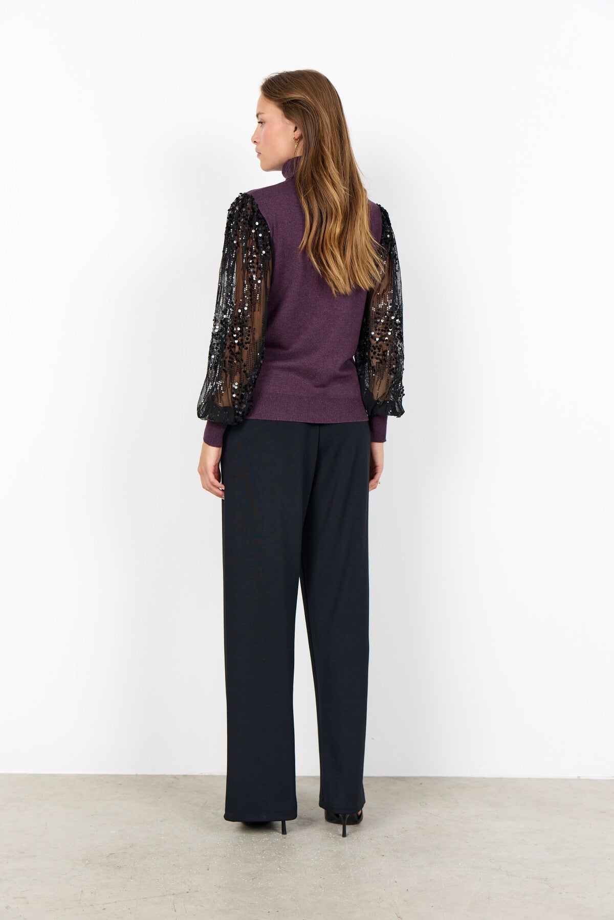 SC-DOLLIE 803 Pullover Lilla
