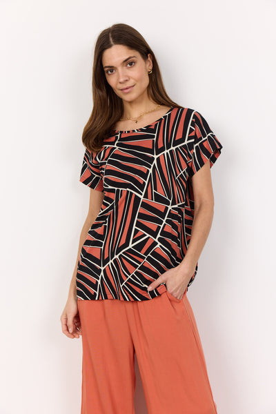 SC-FELICITY AOP 509 T-shirt Orange