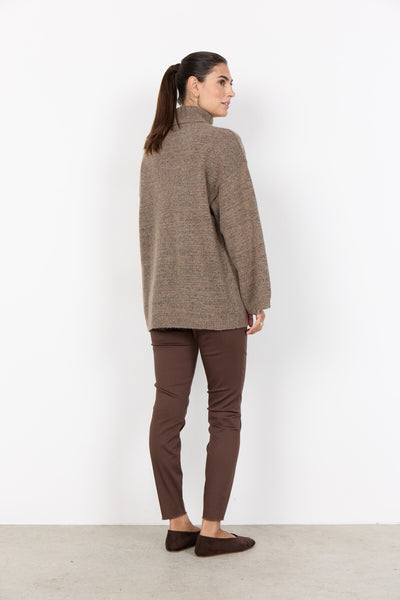 SC-VIDA 1 Pullover Mørk sand