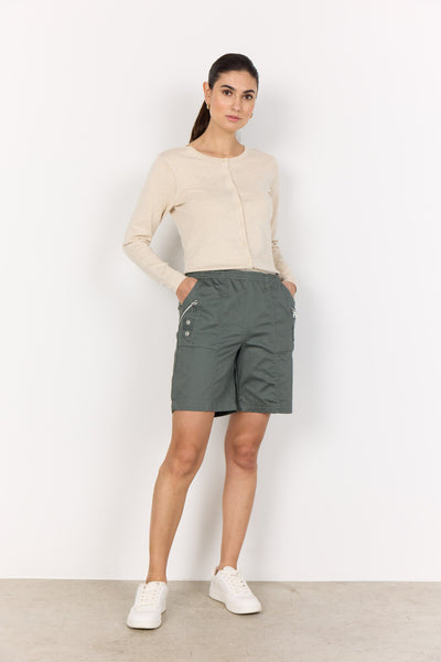 SC-AKILA 2-C Shorts Støvet Grøn