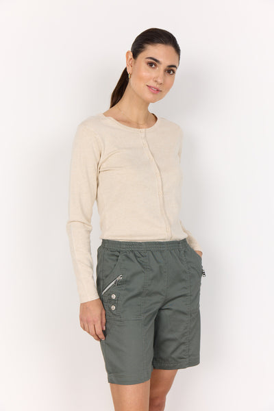 SC-AKILA 2-C Shorts Støvet Grøn