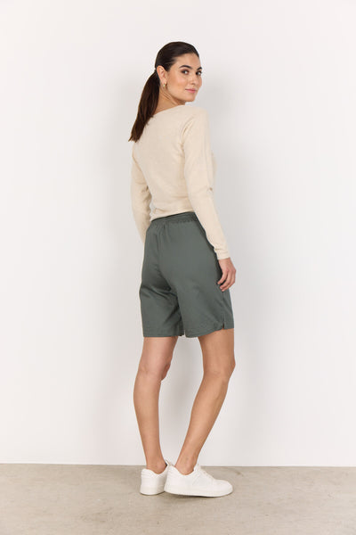 SC-AKILA 2-C Shorts Støvet Grøn