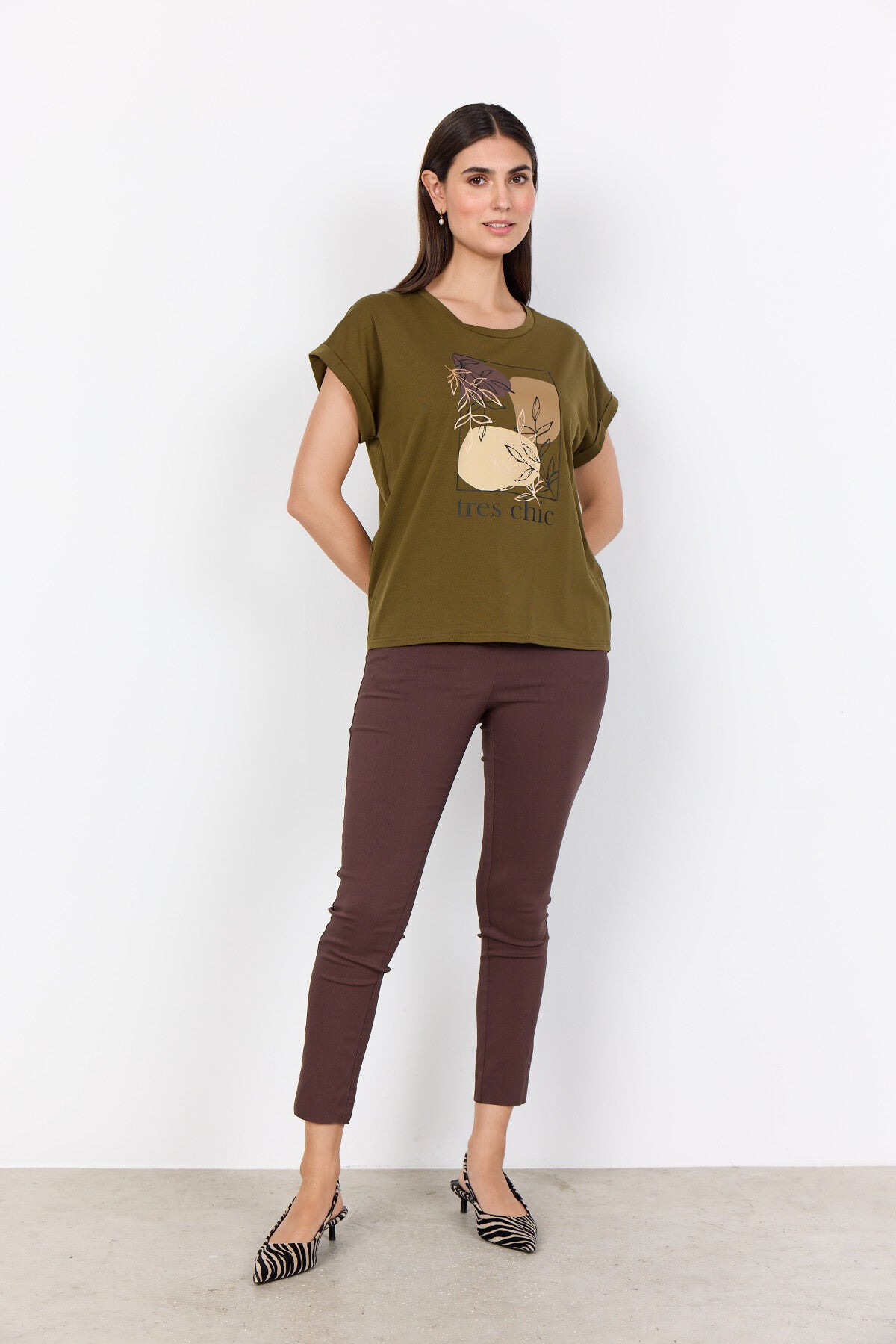 SC-RINA FP 8 T-shirt Oliven