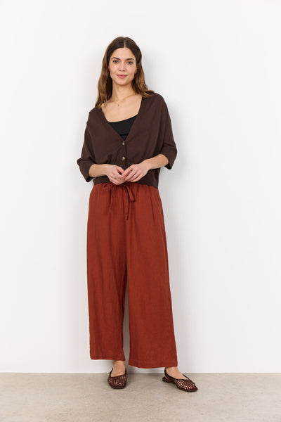 SC-DOLLIE 712 Cardigan Mørk brun