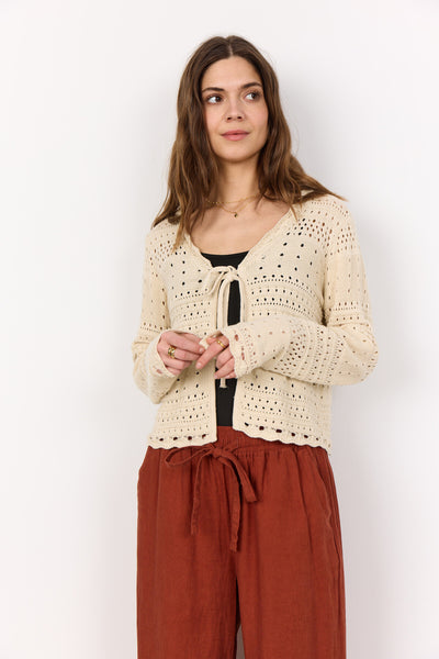 SC-PERRY 6 Cardigan Creme