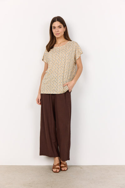 SC-FELICITY AOP 506 T-shirt Sand