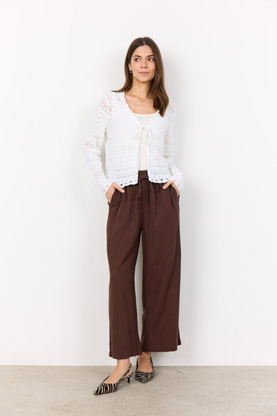 SC-PERRY 6 Cardigan Hvid