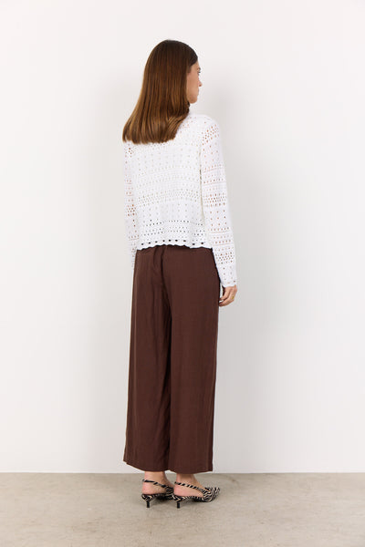 SC-PERRY 6 Cardigan Hvid