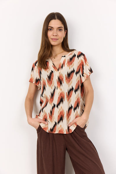 SC-ROSILDA 1 Bluse Orange