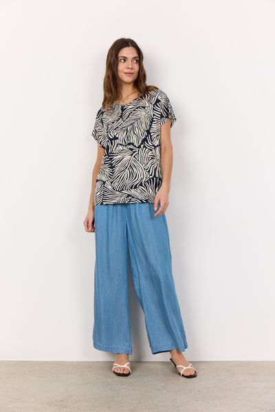 SC-MARICA AOP 330 T-shirt Navy
