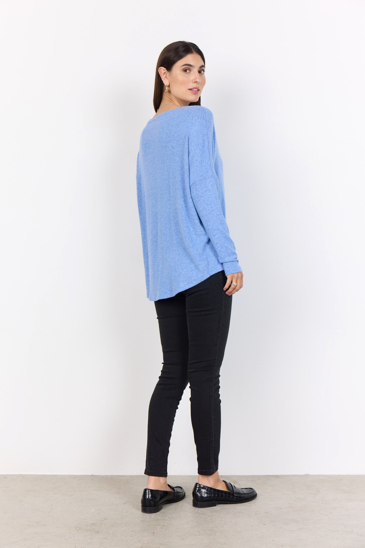SC-BIARA 1 Bluse Lyseblå